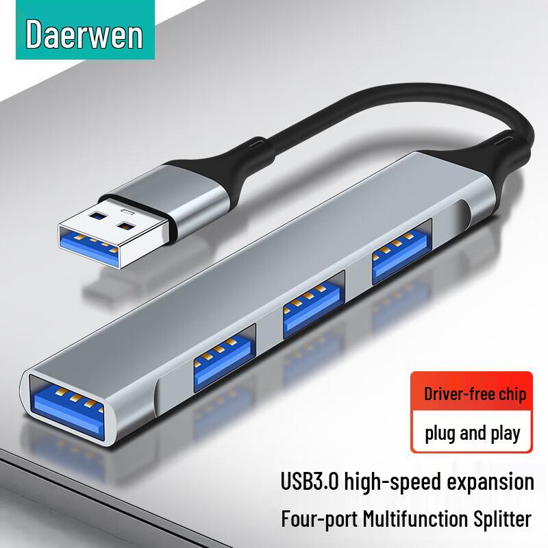 Многопортовый USB-C хаб DOREWIN (1x USB 3.0, 3x USB 2.0)