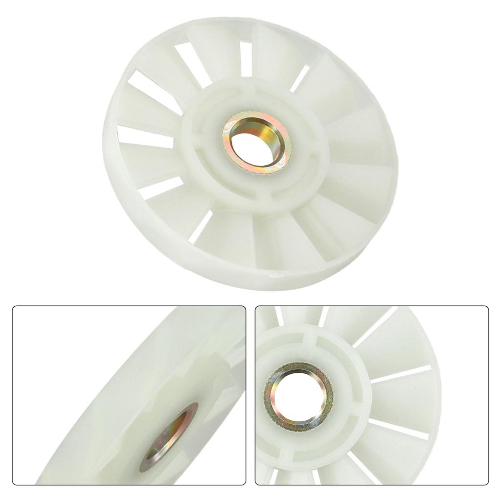 Garden Rotor Fan Blade Electric Pick Rotor Fan Blade 12 Blades For Trimming Machine Outer Diameter 80mm Plastic