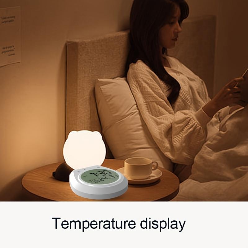 Digital Bathroom Clock with Large LCD Display, Shower Timer and Thermometer, Easy Install with Suction Cup Mount,Temperature Display In Celsius