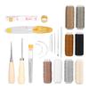 29Pcs Leather Sewing Kit Needles Thread Scissor Repair Tools DIY HandMade Craft Set