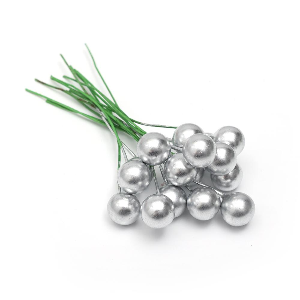 Wholesale Artificial Christmas Berry Fake Berries Holly Leaf Vine Wreath Rattan Winter Home Decor Xmas Tree DIY Craft Decoration