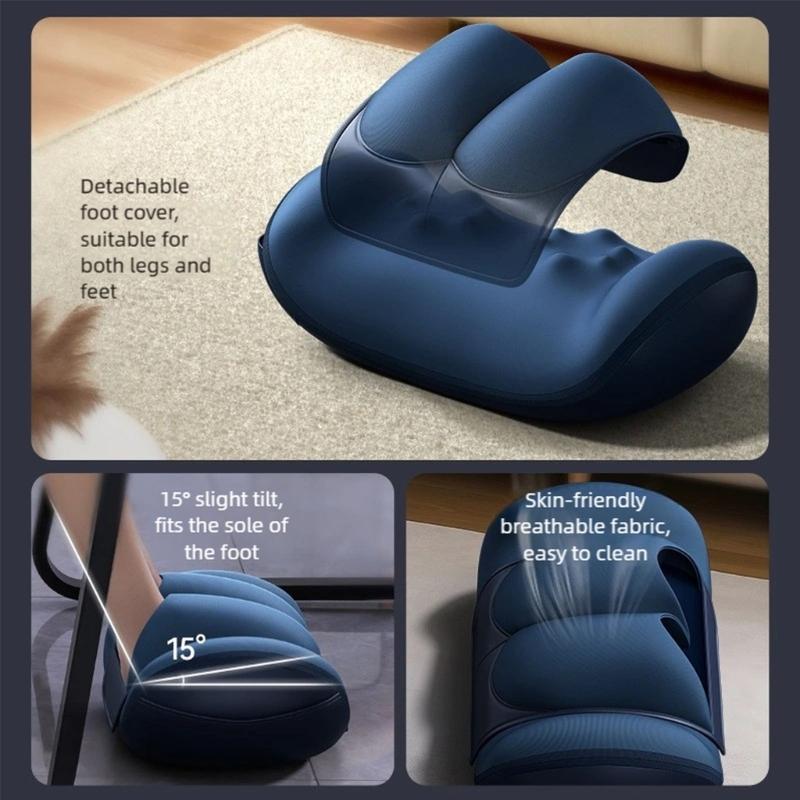Electric Foot Warmer Feet Massagers Multiple Mode for Home Office Relaxation Cold Weather Relief Foot Relaxation Device