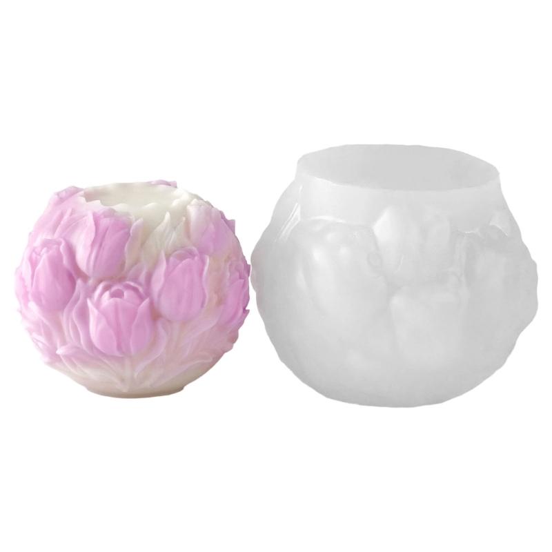 

Flower Embossed Silicone Molds Multipurpose Silicone Mould for Epoxy Casting Crafting Candle Soap Chocolate Baking Tool 5476