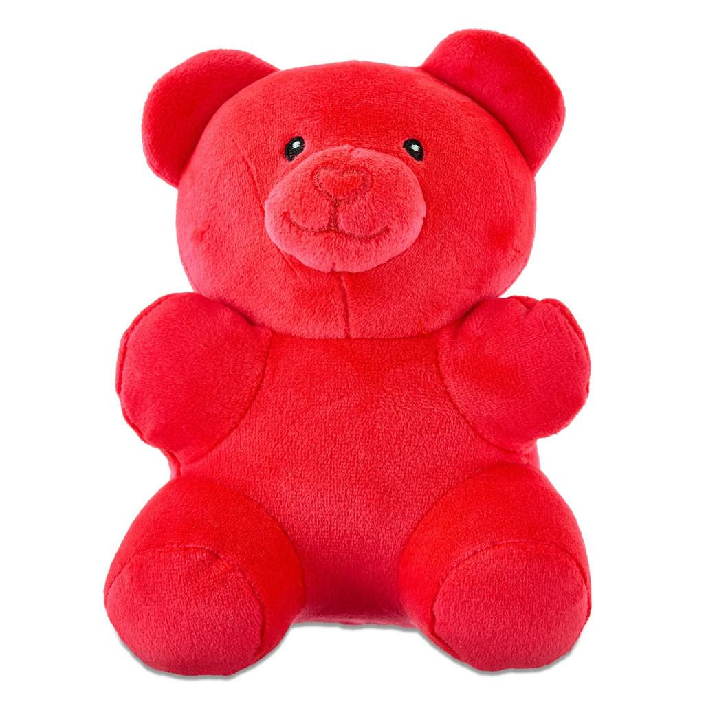 

Plush Bear Toy Gift For Girls Soft Candy Bear Stuffed Animal Romantic Present 16cm красный