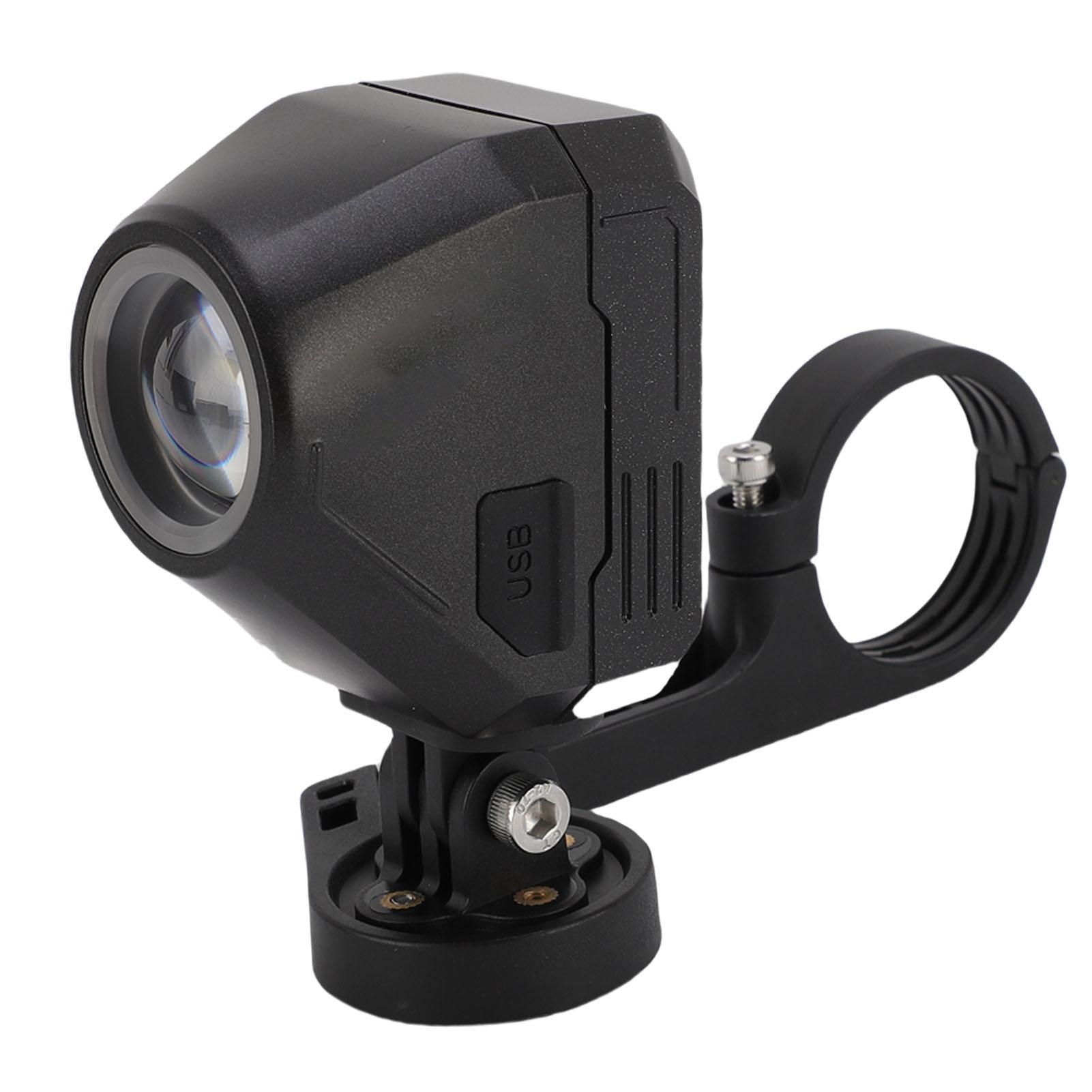 

Bike Headlight Wireless Remote Control Front Suspension Light Cycling Headlamp with Bracket Brightness