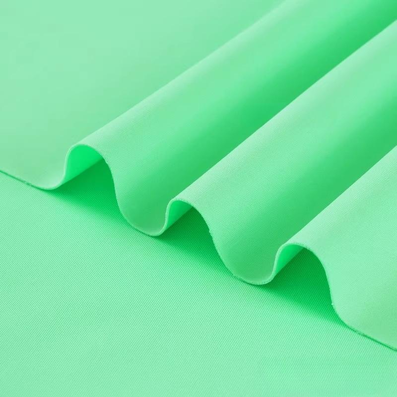 Air Layer Fabric Spring Summer Thin Knit Elastic Soft Breathable Clothing Fabric Cloth Sewing Polyester Spandex Rayon Material