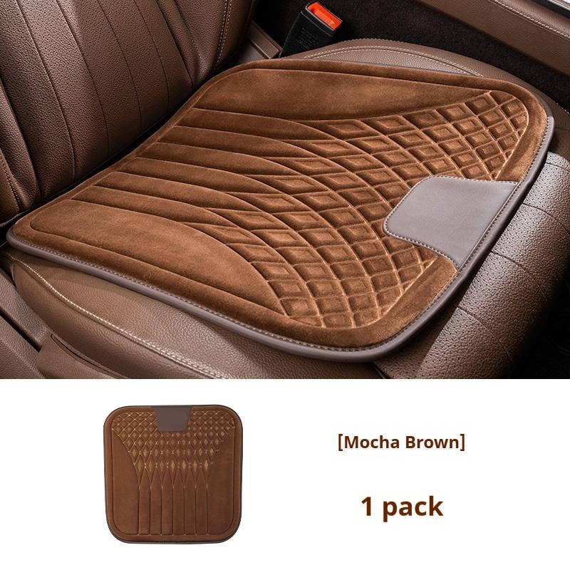 For Haval H6 Jolion Dargo Chulian M2 M4 M6 H9 H4 H2 H3 Flannel Car Seat Cushion, Non-Slip All-Season Auto Cushion Pad