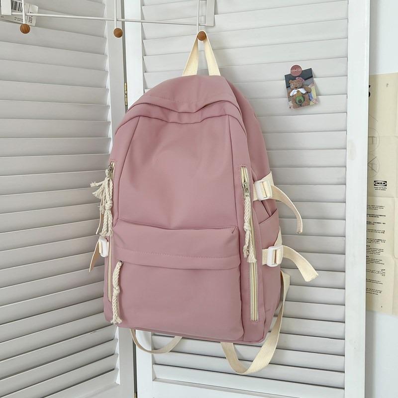 School bag female college student backpack new large capacity junior high school student cute backpack female versatile