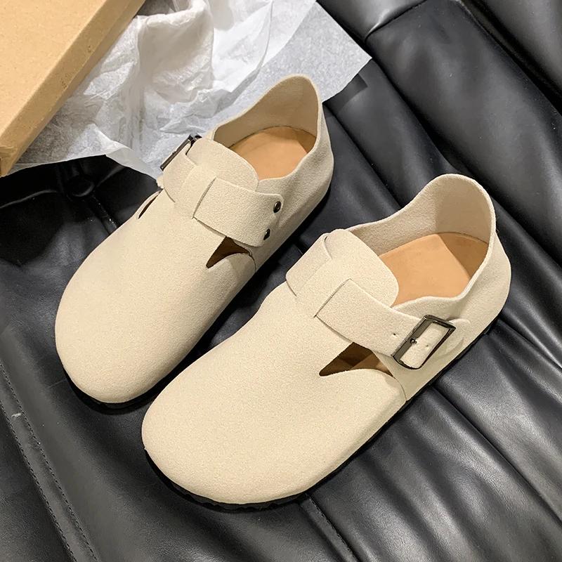Zapatillas Platform Retro Shoes for Women 2024 New Round Toe Casual Shoe Lazy Comfort Flat Shoe Luxury Women Sneakers Loafers