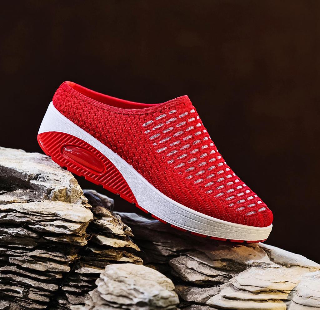 Women's Thick-Soled Non-Slip Beach Slippers with Air Cushion