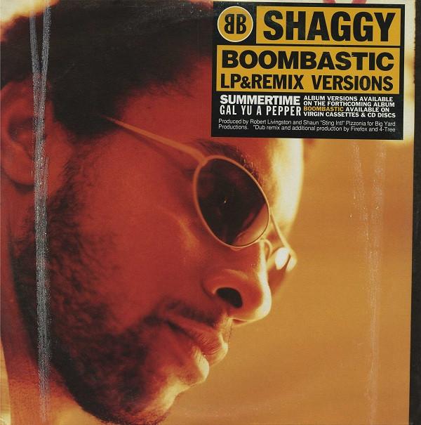 

12inch Record SHAGGY - Boombastic Y38482 Virgin 1995 UK Dance & Electronica Used