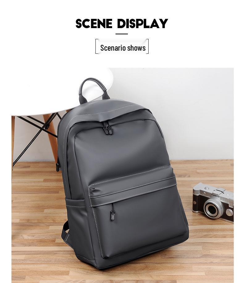 Men's Casual Laptop Backpack for Students and Business Travel - Customizable Logo