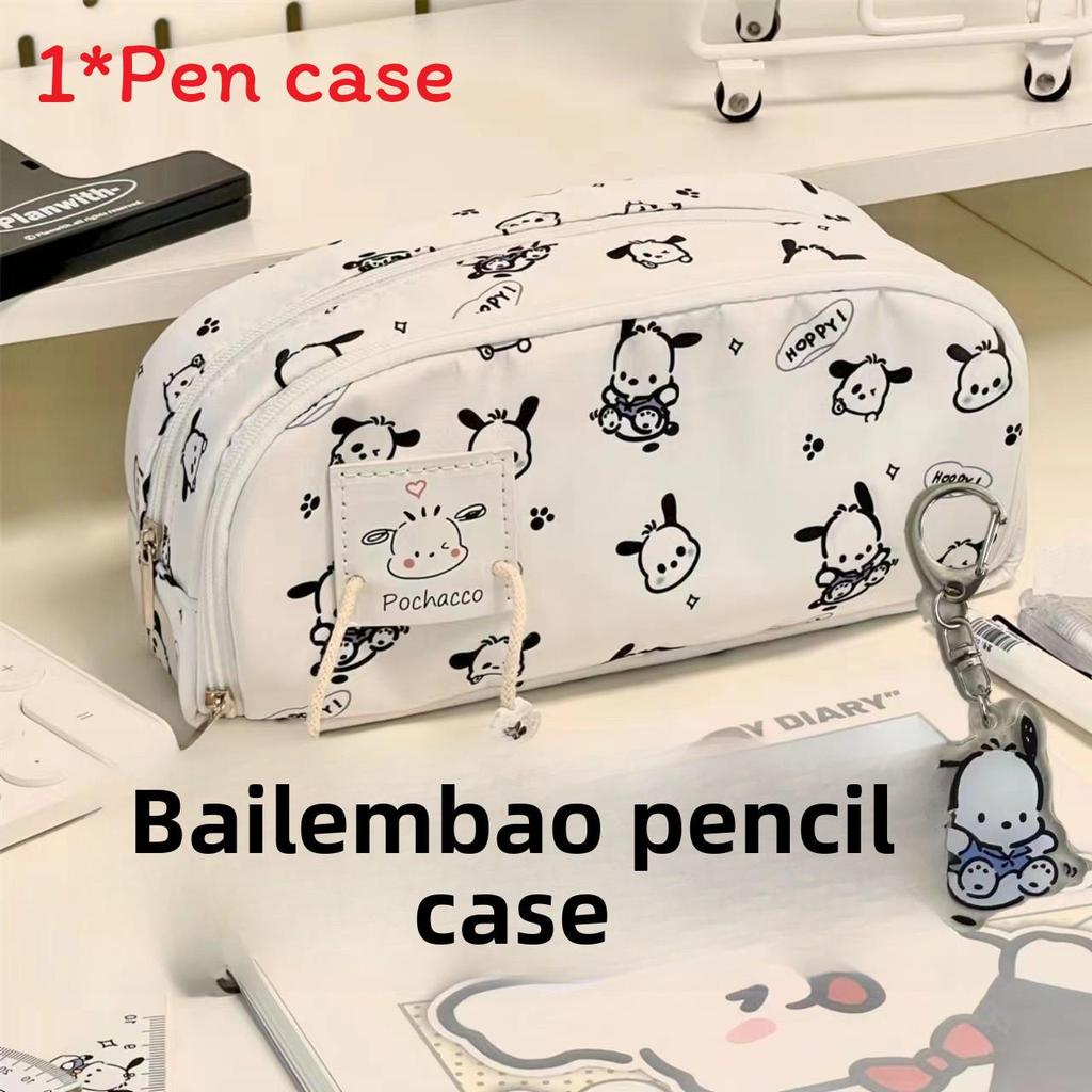 Estuche Hello Kitty Pochacco Capibara De Gran Capacidad Para Estudiantes Y Material Escolar