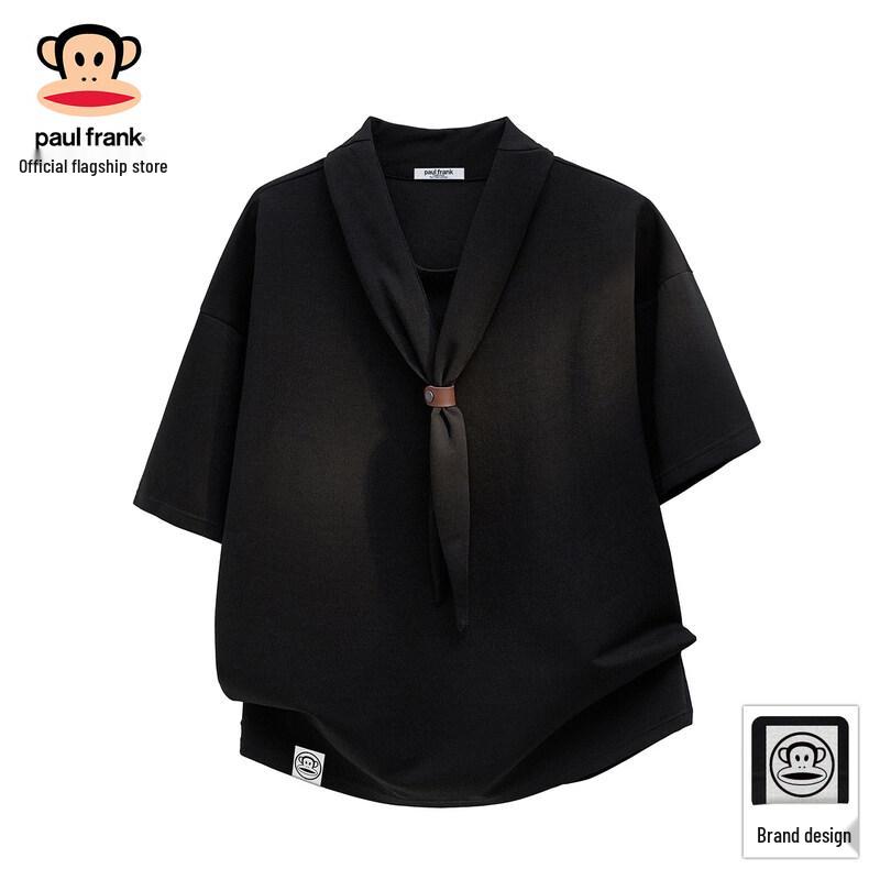 Paul Frank Men's Tie-Design Short Sleeve T-Shirt