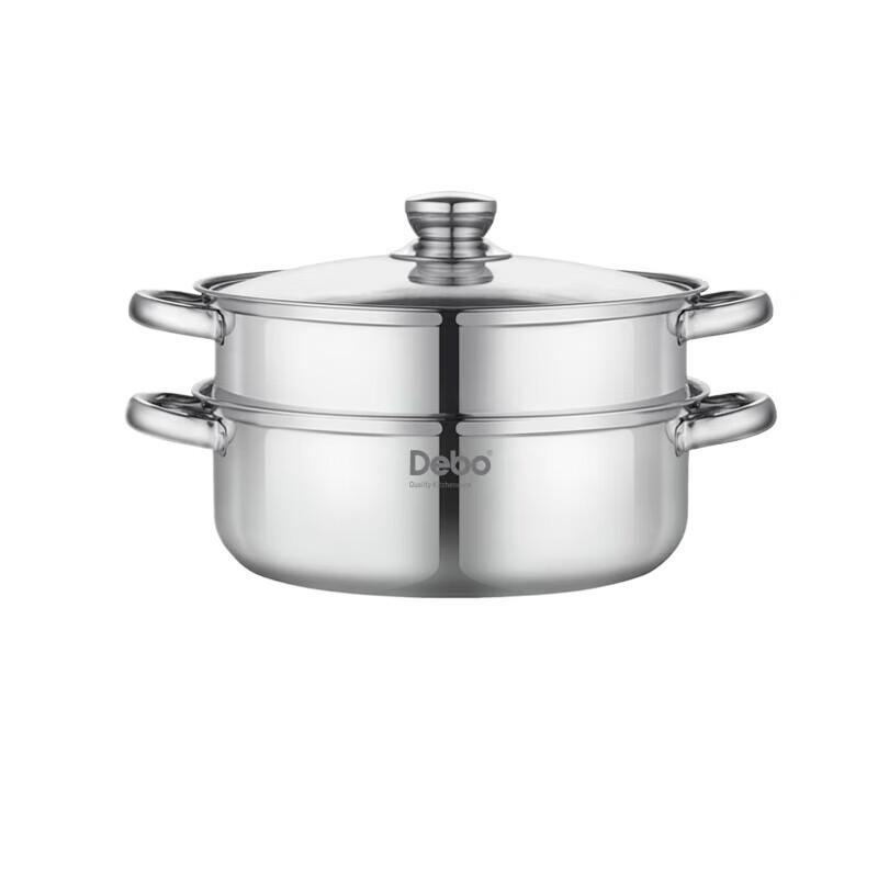 Debo 26cm Stainless Steel Steamer Pot