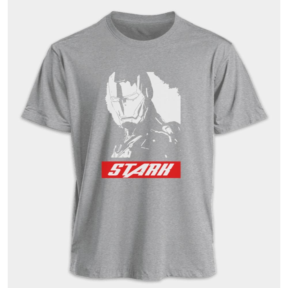 Men's and Women's T-shirts Iron Man Summer American Spring and Autumn New Classic Oversized Sporty Punk Short Sleeves