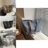 2024 New Retro Fashion Underarm Large Capacity Bag Women's Trendy Commuting Tote Bag Color Block Stitching Shoulder Bag
