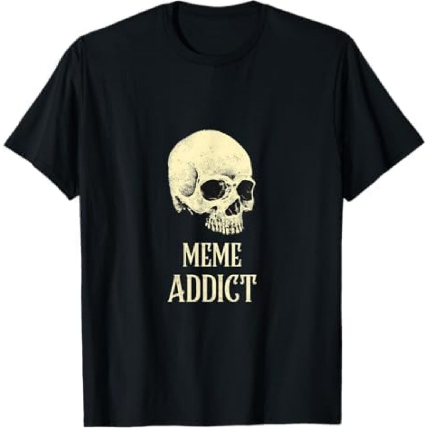 

Dank Meme Gift Relatable Humor Funny Skull Slogan T-Shirt NGO Sweatshirt Hoodie Longsleeve Tank Top Womens Mens Black XXXXXL
