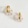 Flower Power Hoop Earring (3color)