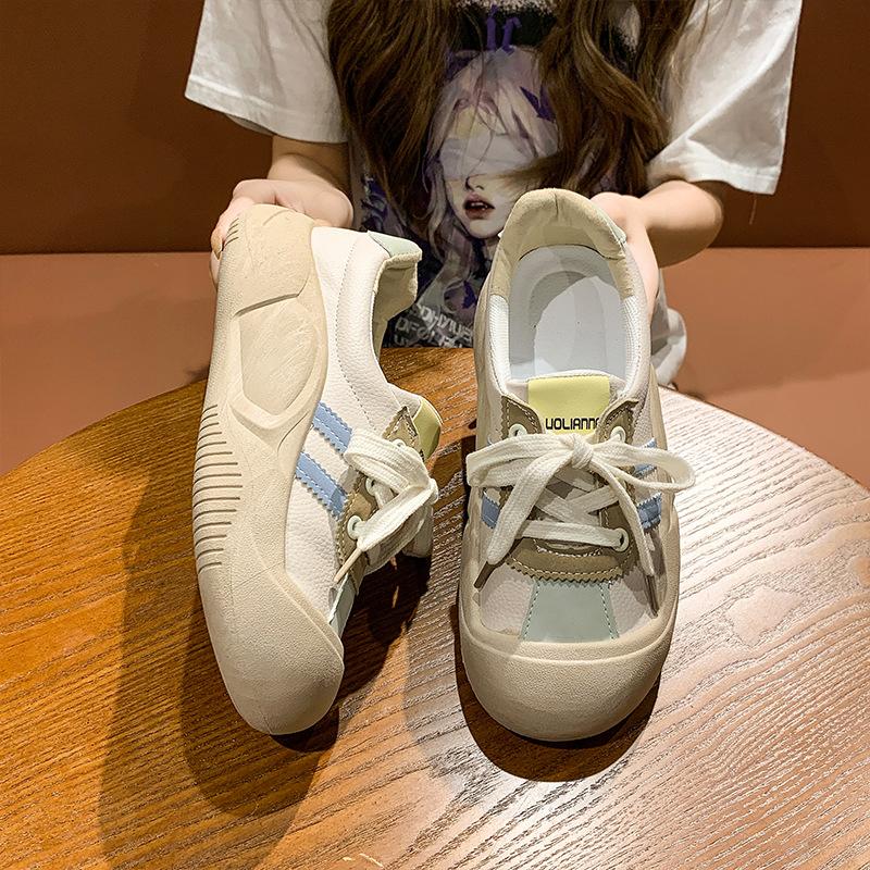 Little White Shoes Are Popular, Breathable and Light Casual Women's Shoes, Spring 2025 New Soft-soled Versatile Sports Shoes for Women