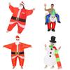 Costume gonfiabile di Babbo Natale di alta qualità per feste e cosplay