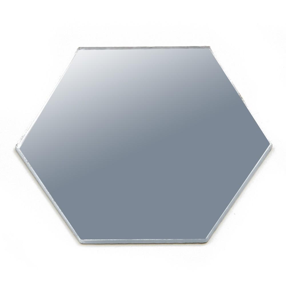 24 bucăți autocolante de perete cu oglindă 3D hexagonale detașabile decoruri murale DIY