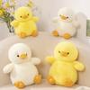 Plush Long Cuddly Duck Toy Charming Yellow Duckling Perfect For Childrens Birthday Gift