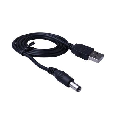 Male To USB Adapter Cable USB Cables 5.5*2.1mm Power Charger Cable USB To DC 3.5mm Connector Cable