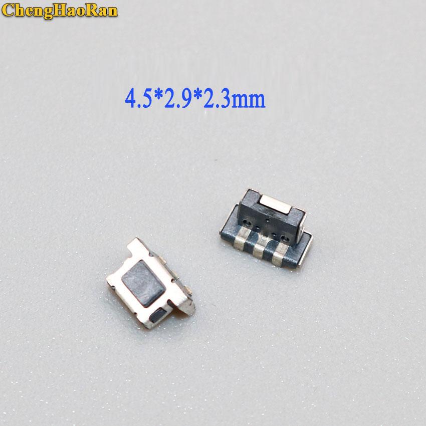 5-100pcs Tactile Button Key Switch Momentary Tact Button 4.5*2.9*2.3mm 3Pin 3 Pin For Mobile Phone/Electronic Watch Side Push