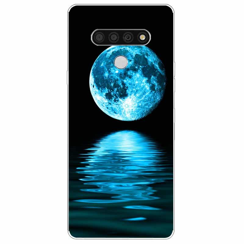 Soft Print Cover For LG K51 K61 V50 V60 Thinq Case Cute Cat Silicone Coque for LG K61 V50 Thinq Cases K 61 Shockproof Shell Bag