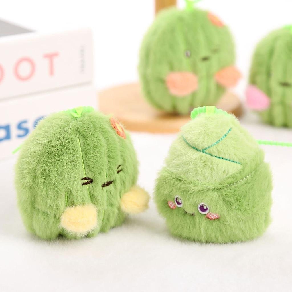 Cactus Plush Keychain With Soft Pp Cotton For Girls And Gift Giving