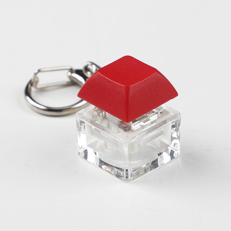 Tastatur Fidget Spielzeug Schlüsselanhänger, Tastatur Dekompressionsspielzeug Tastatur Fidget Spielzeug Stressabbau Geschenke Finger Clicker Spielzeug Schlüsselanhänger