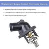 Engine Coolant Thermostat Housing Assembly Replacement For 15-11125 902-2090 Chevy Silverado Suburban Tahoe Corvette, GMC Sierra Yukon And Cadillac