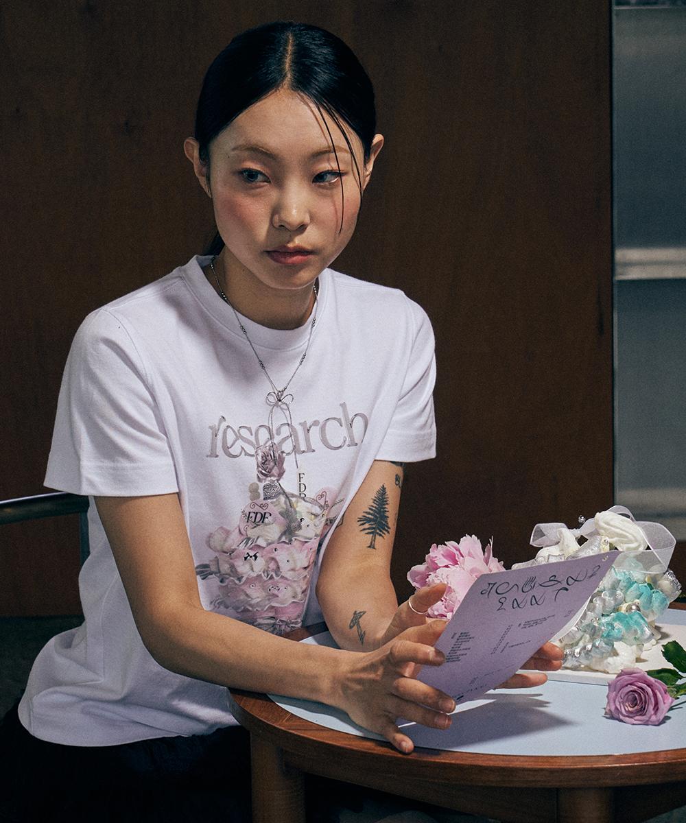 Fdr Bouquet Flower Cake Short Sleeve White L
