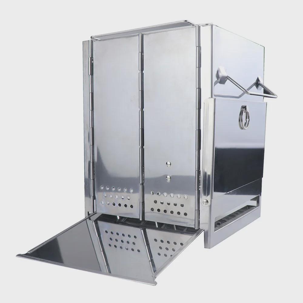 Stainless Steel Folding BBQ Grill for Outdoor Picnic and Camping