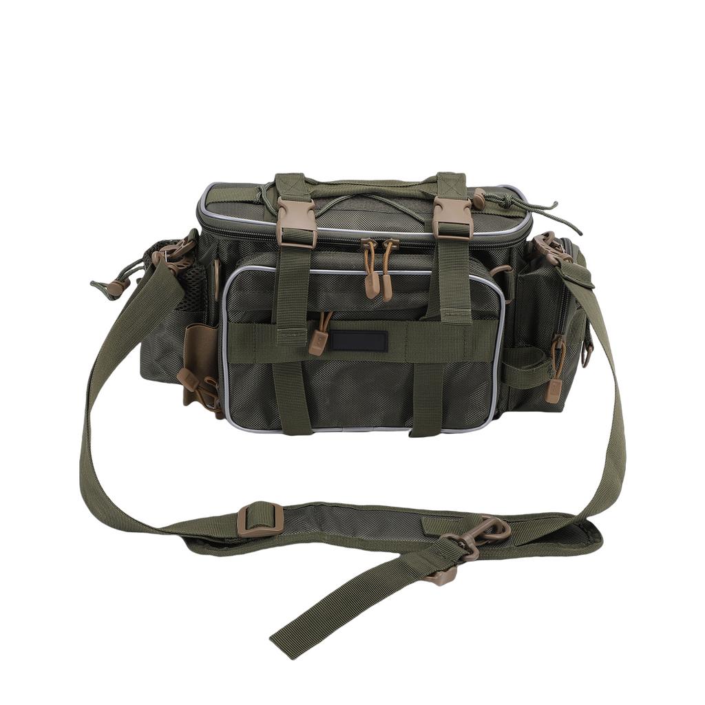 Fishing Shoulder Bag 2 Packs Tackle Storage Box with Rainproof Durable Design Adjustable Straps for Lures Hooks Weights