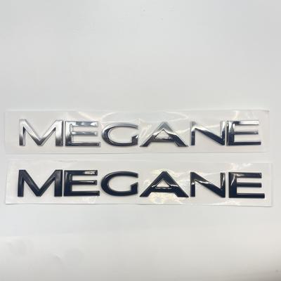 3D Samochód ABS MEGANE Logo Emblemat Odznaka Naklejki Naklejka dla Megane Części Stylingowe Dekoracja Akcesoria Samochodowe Naklejki Samochodowe
