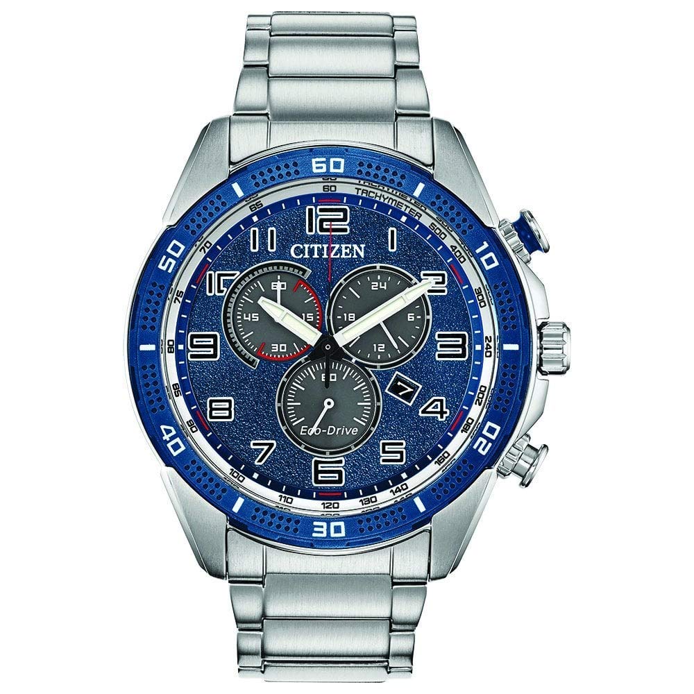 

CITIZEN Casual Watch Stainless AT2440-51L, Steel, Chronograph.
