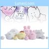 Adorable Yuyou Family Plush Dolls Cute Animal Figurines Soft Comfort Toys For Girls Gifts