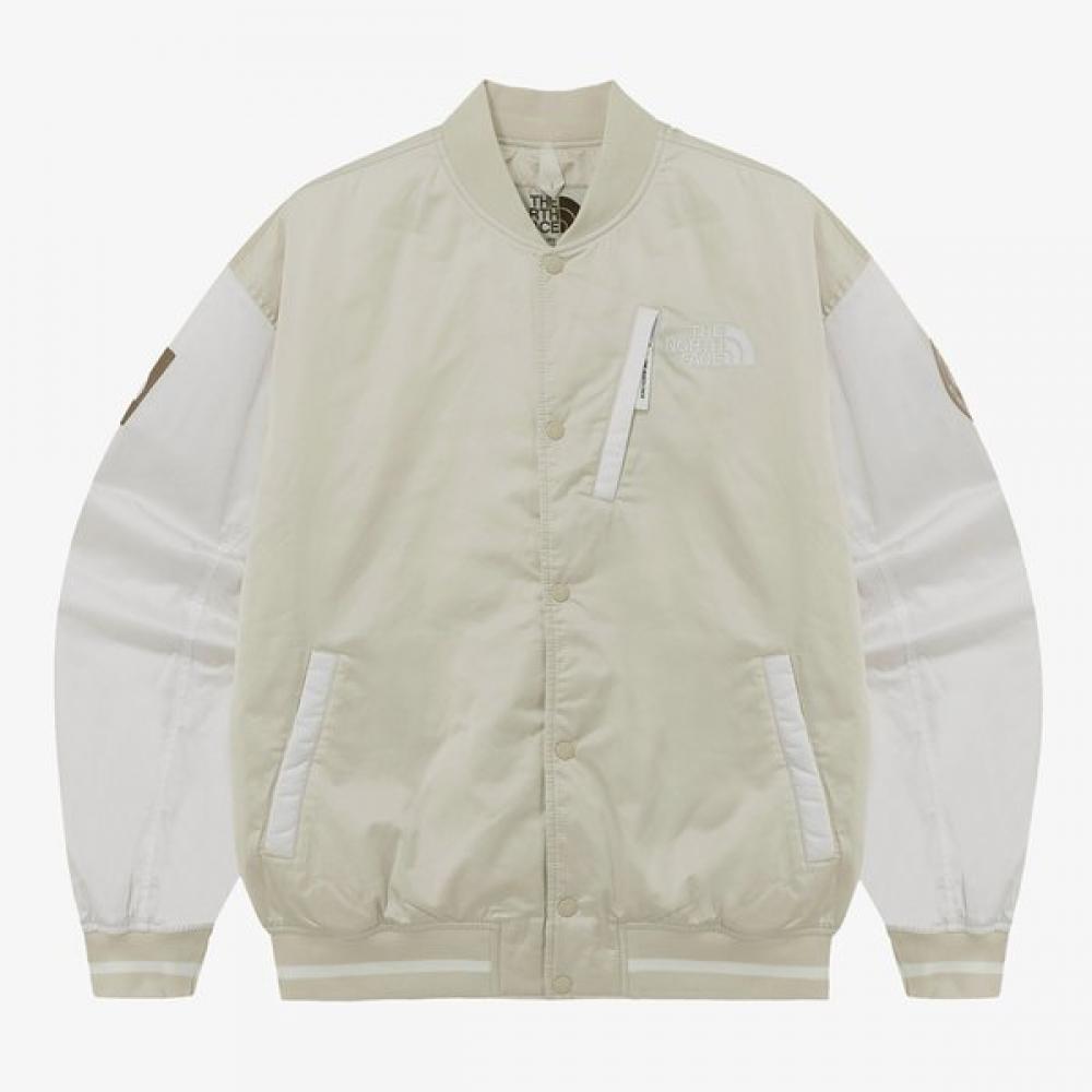 

The North Face White Label Varsity Jacket Cream Nj3nq60m CREAM/095