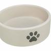 Dog Feeder - TRIXIE - Light Grey - Ø 16 Cm - 800 Ml - One Size - 30x30 Cm