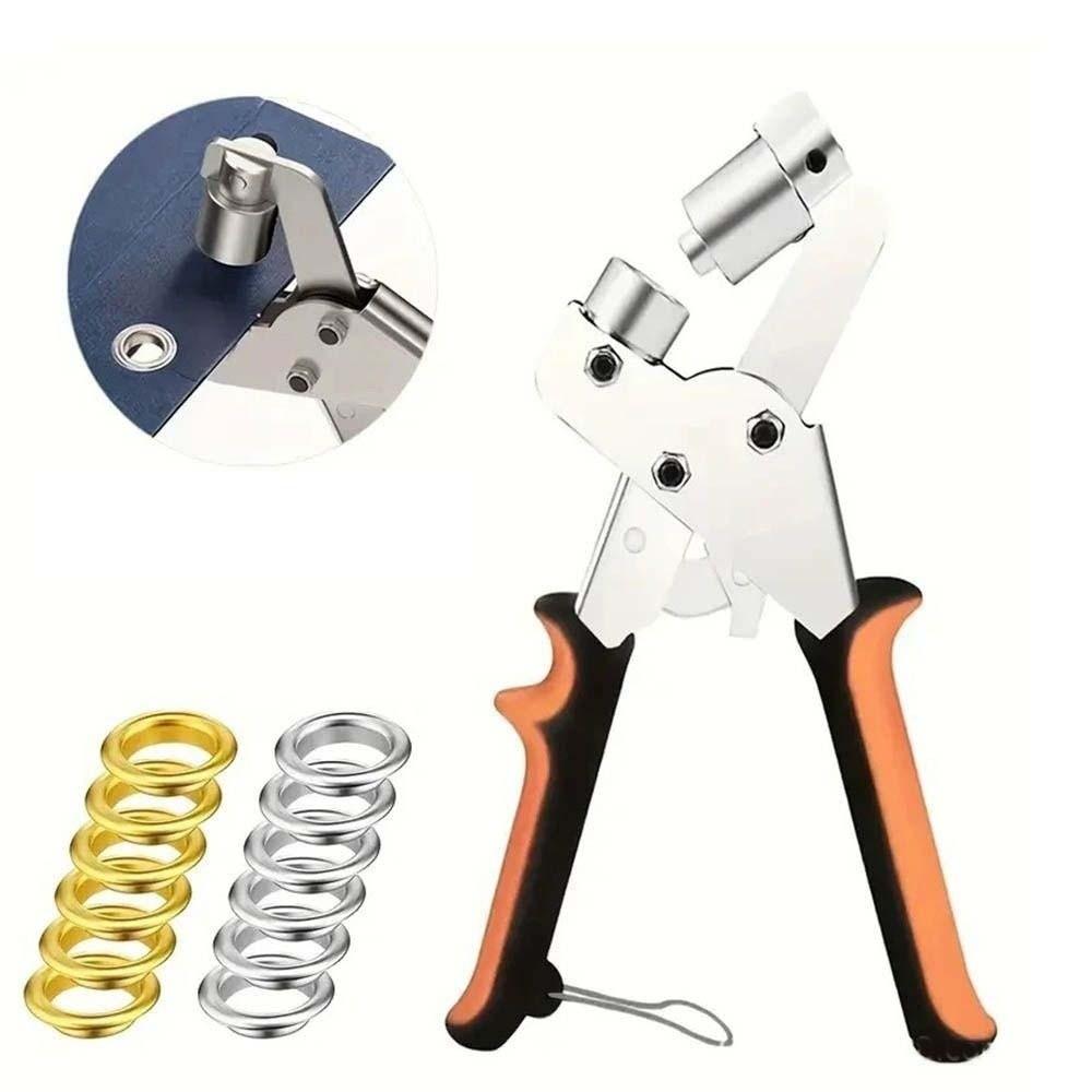 With Grommets Eyelet Setter Hand Press Manual Puncher Portable Hole Punch Pliers  Cardboard