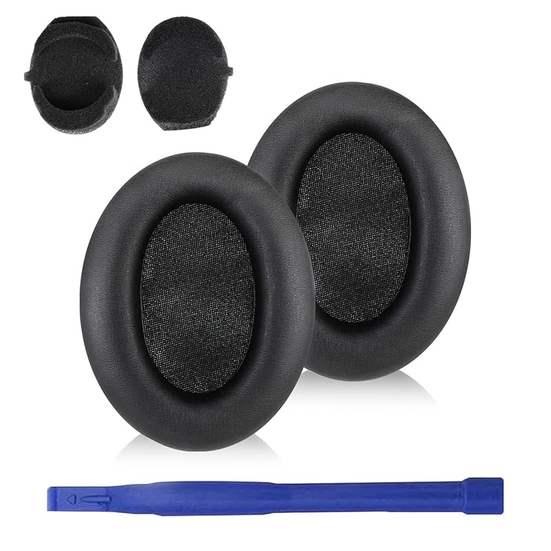 

Aiivioll WH-1000XM3 ear pads Sony Compatible with wireless headphone ear pads headset earpad replacement parts ear cup repair parts (black)