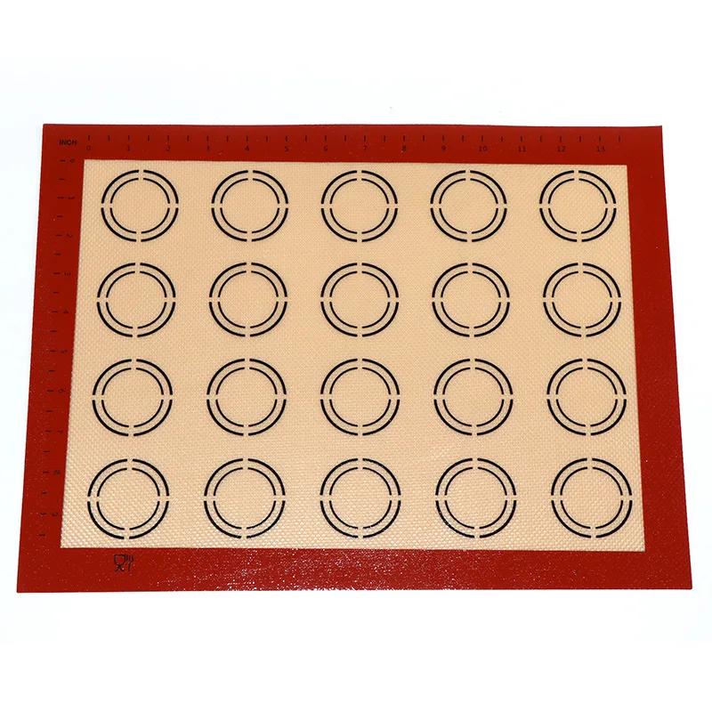 Macaron Silicone Baking Mat Pad Liner for Bake Pan Non-stick Heat Resistant  Kitchen Oven Dough Rolling Pastry Tool Accessories