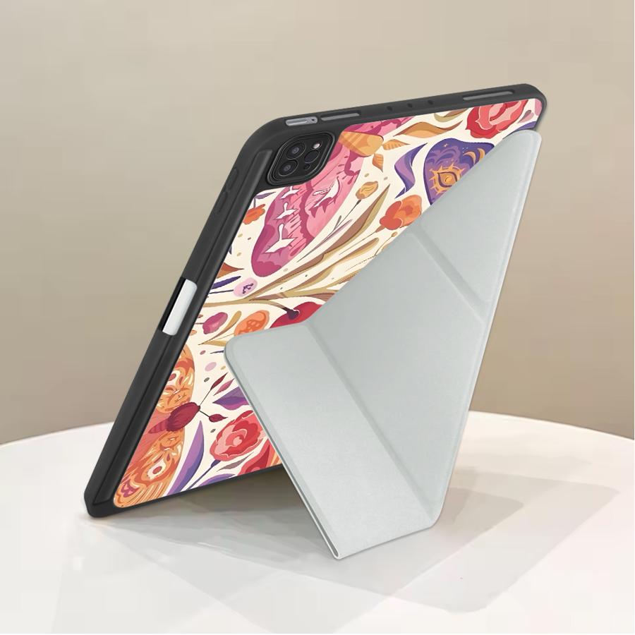 Holder Cover Tablet Case For iPad Pro 2025 Mini 6 7 Pro 11th 10th 9th 8th 7th 12.9inch Air 4 5 M3 M2 1 2 M4 11inch Cartoon