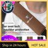 Car Stickers For Alfa Romeo Car Seat Belt Cover Adjustable Safety Belt Shoulder Padding Protection Pad For Alfa Romeo 159 Giulie