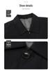 Men's Thickened Jacket: Middle-aged & Elderly Spring/Fall Style, Plus Velvet, Dad/Grandpa Outerwear, Ligao Autumn/Winter.