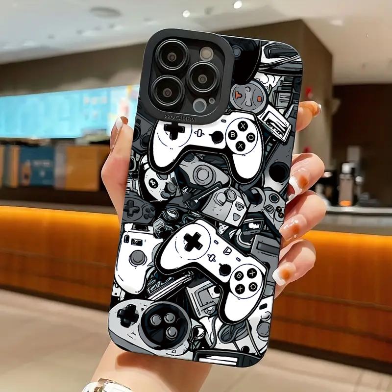 BlackGame Console Design Phone Case for Xiaomi 14T 13T 12T Poco X6 X5 X3 F5 F6 M6 Pro 4G Mi 14 13 12 11 Lite 5G Shockproof Cover