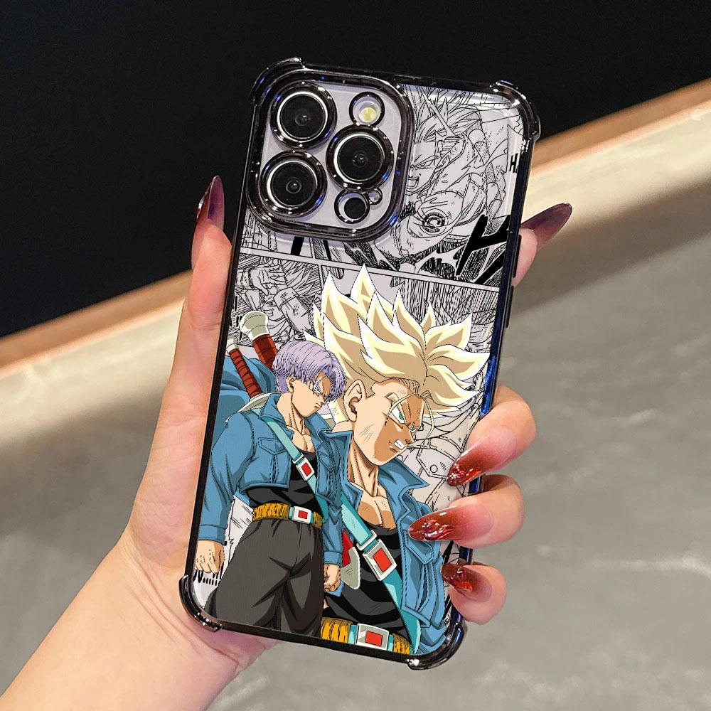 

D-DRAGON BALL TRUNKS Funda For iPhone 17 Pro 16 15 14 13 12 11 Pro Max Case 17 Plus 17E 16E 17Air Silicon Protection Phone Cover iPhone 11Pro Max