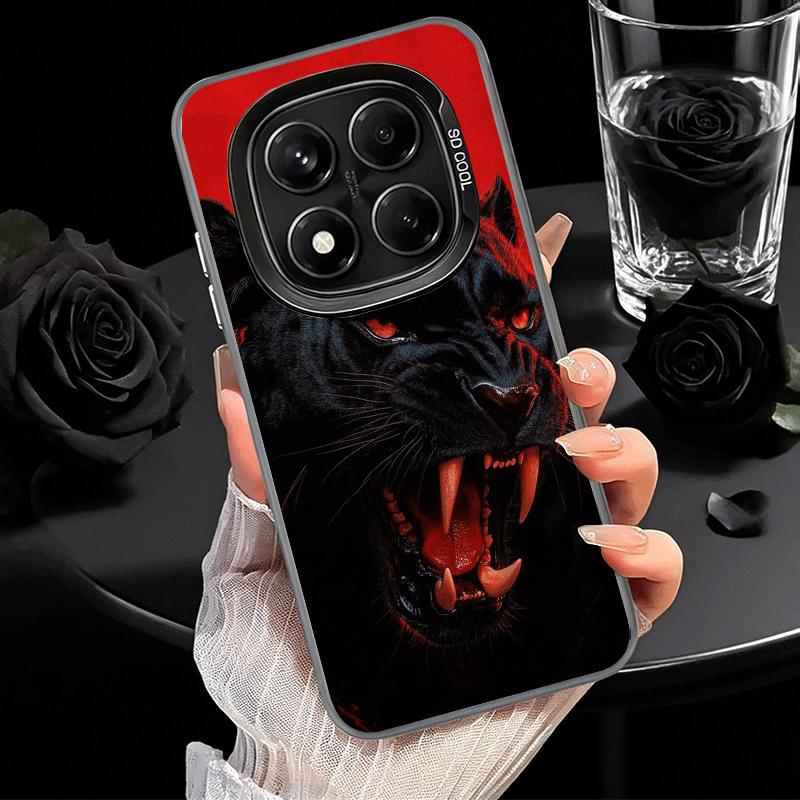 

Black Panther Cool Animal Shockproof Phone Case for Xiaomi Redmi Note 15 14 13 12 Pro Plus 11 11S 11T 5G Cover Anti Fall Fundas Redmi Note 12 4G